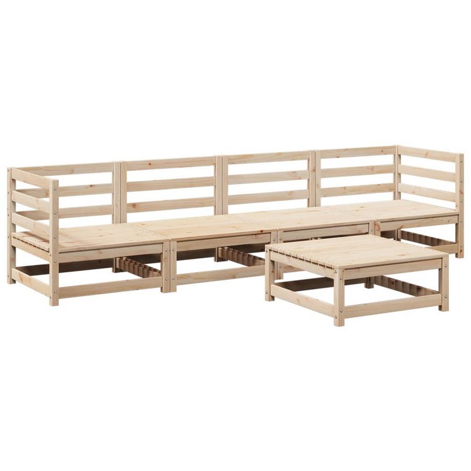 set divano da giardino Legno