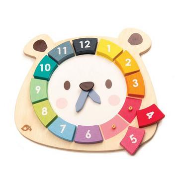 Tender Leaf Toys Bear Colors Clock