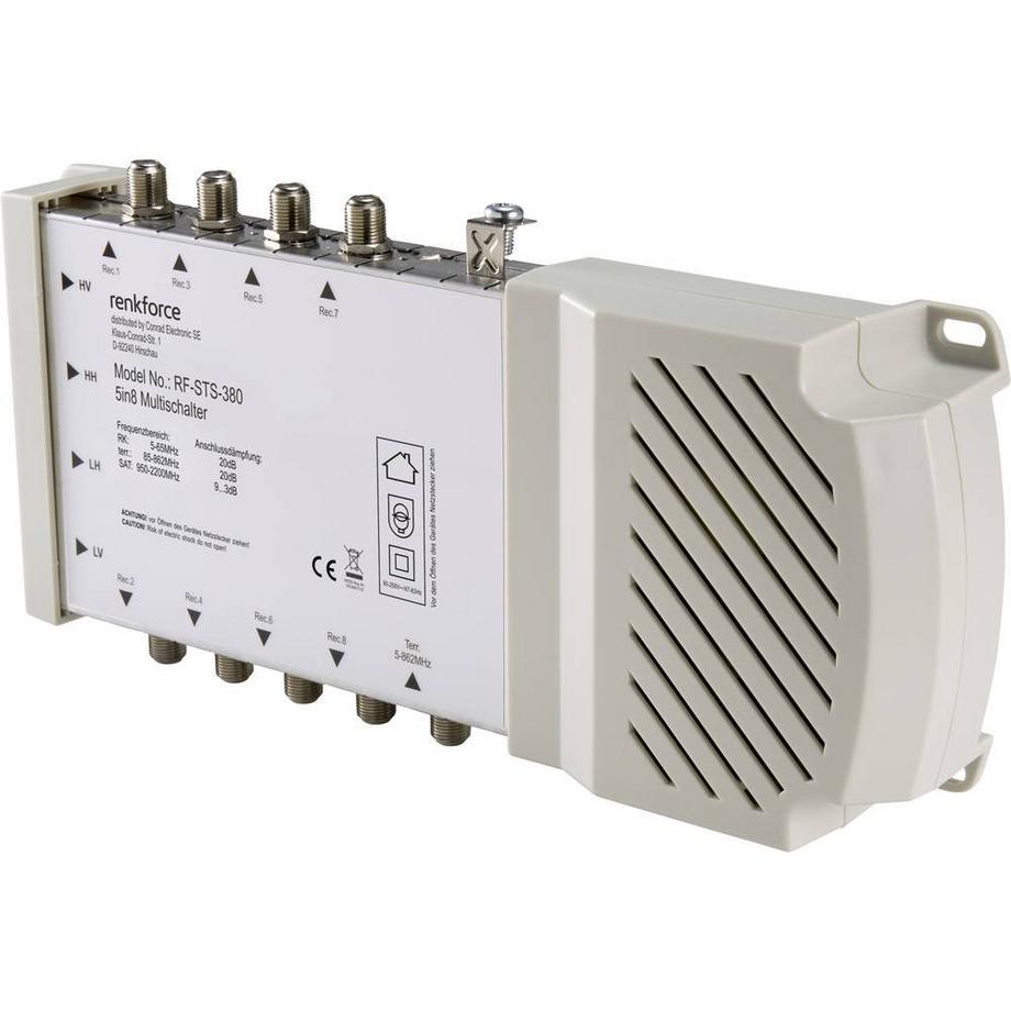 Renkforce  Renkforce Commutateur multiple SAT 