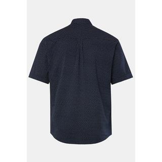 JP1880  Chemise en maille piquée, manches courtes et col à pointes boutonnées – coupe Modern Fit, jusqu'au 8XL 