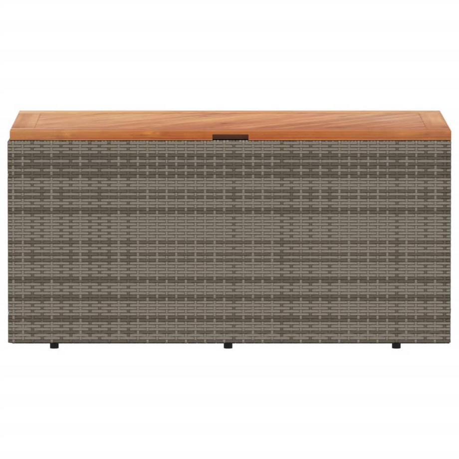 VidaXL Garten-auflagenbox poly-rattan  