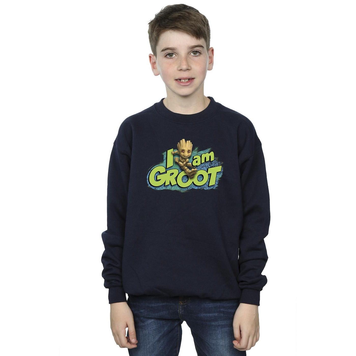 MARVEL  Guardians Of The Galaxy I Am Groot Sweatshirt 