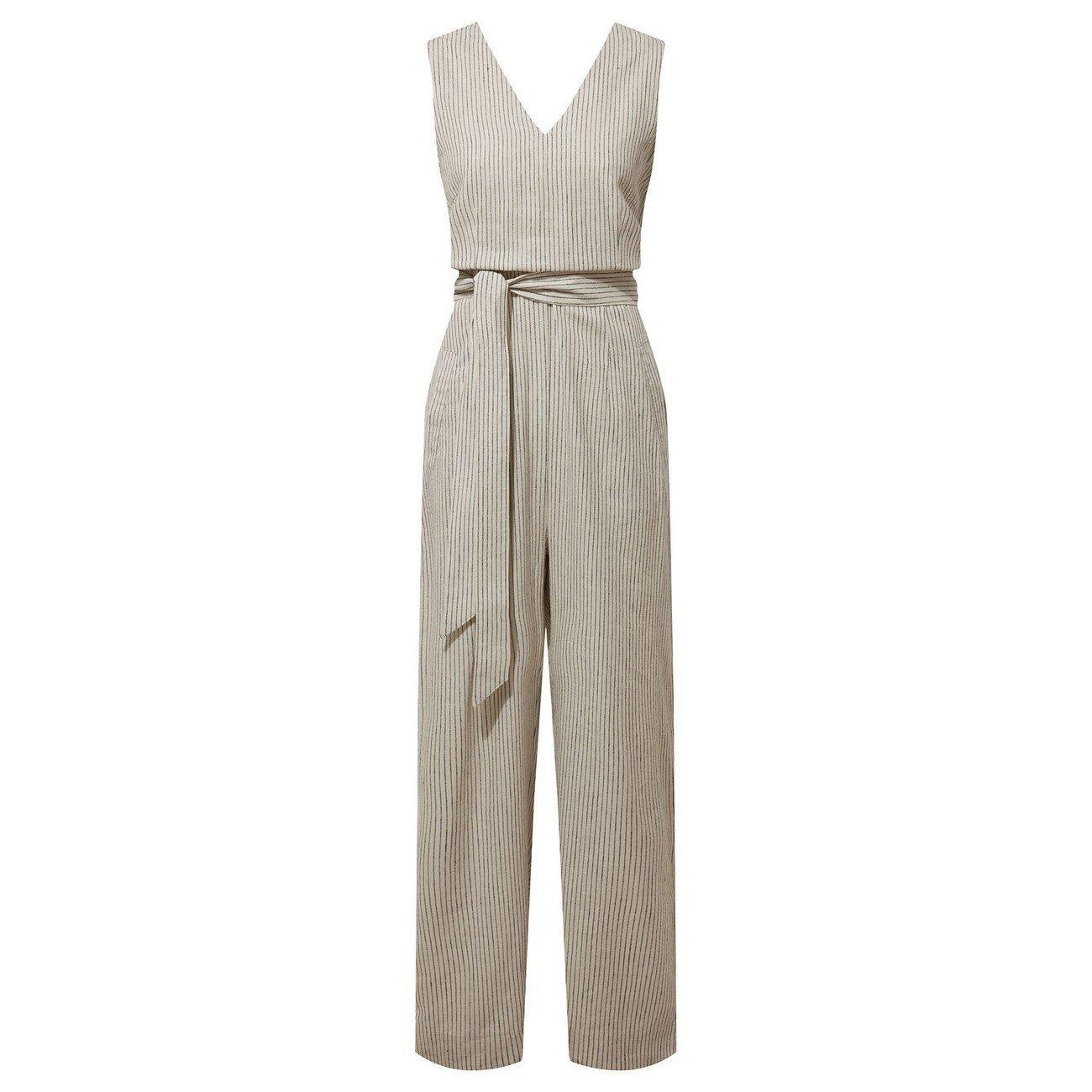 Image of Kalela Jumpsuit, Nosibotanicalgewebe Unisex Weiss Bunt 38