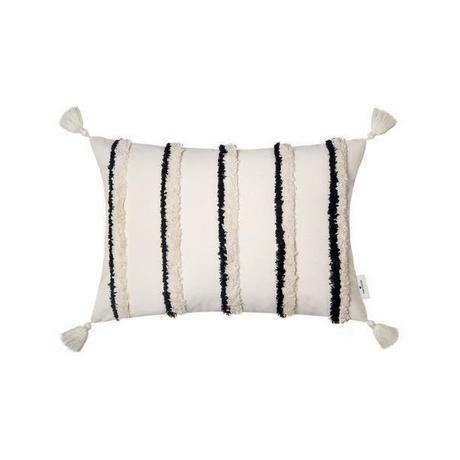 TOM TAILOR Fluffy Stripe Fodera per Cuscino  