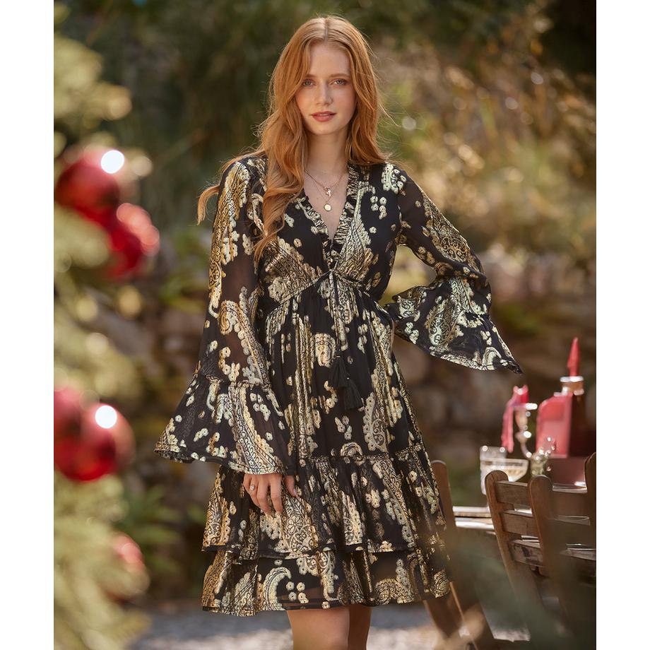 Joe Browns Mini Abito Tunica Jacquard  