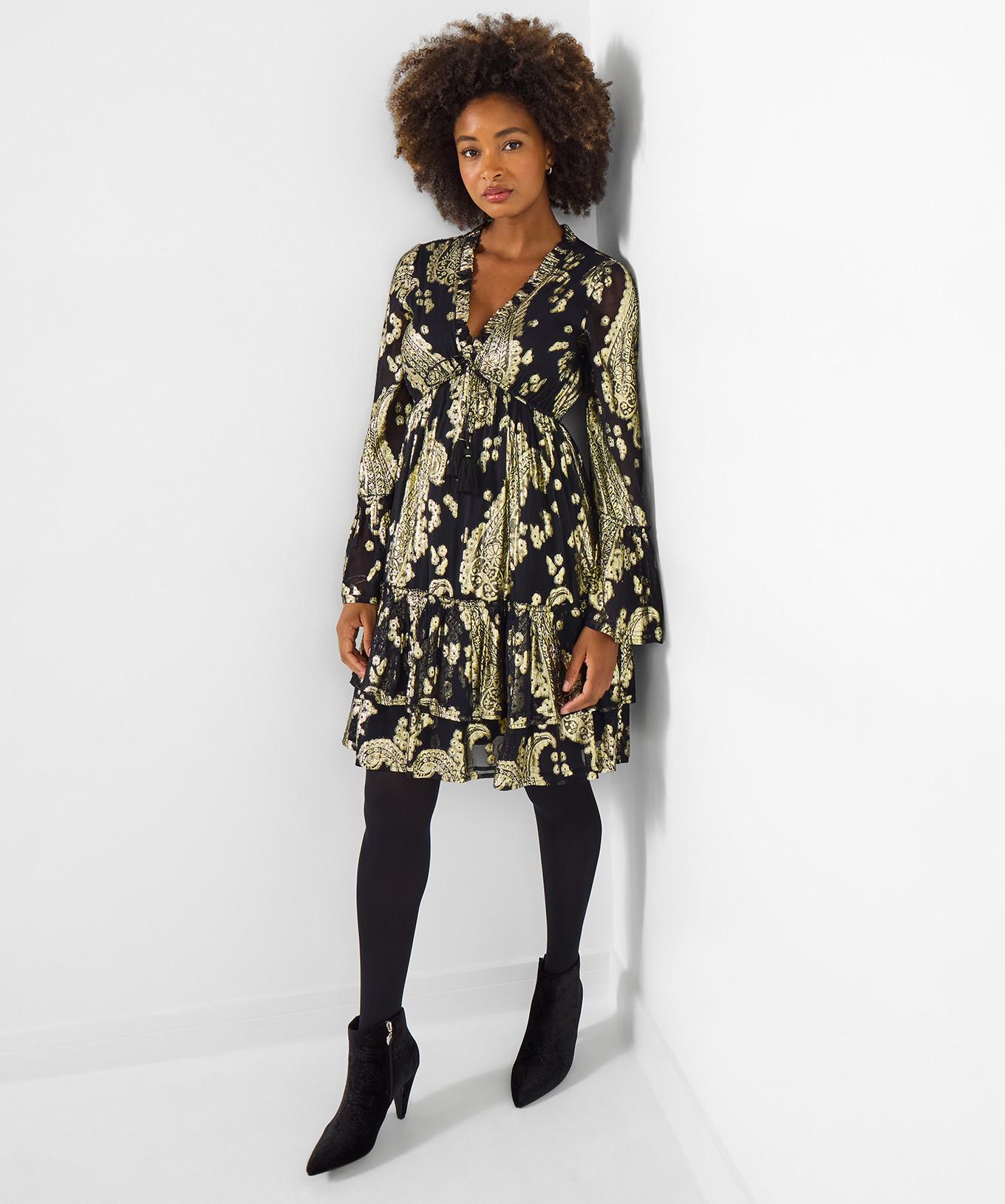 Joe Browns Robe Mini Tunique Jacquard  