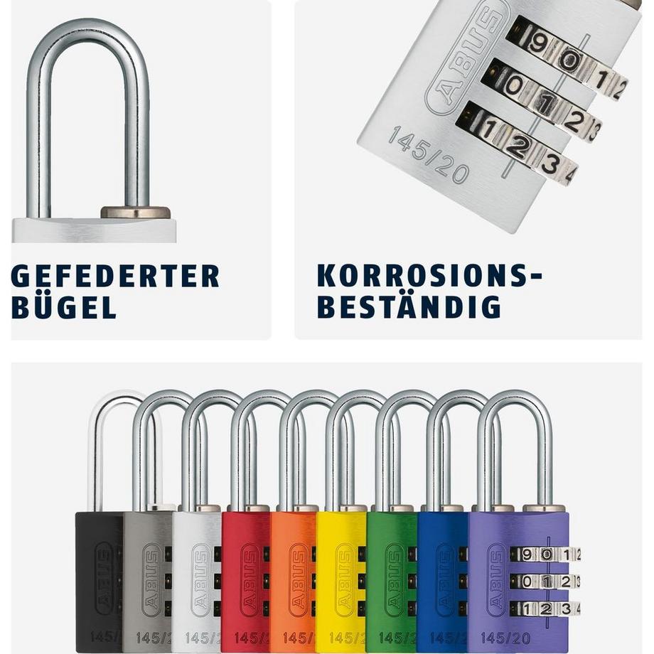 Abus  cadenas à combinaison Lock-Tag 