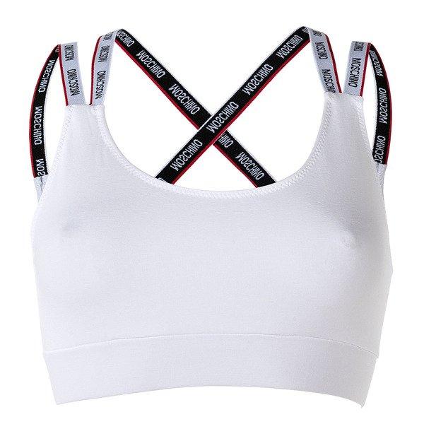 Image of Bustier Bequem Sitzend Damen Weiss L