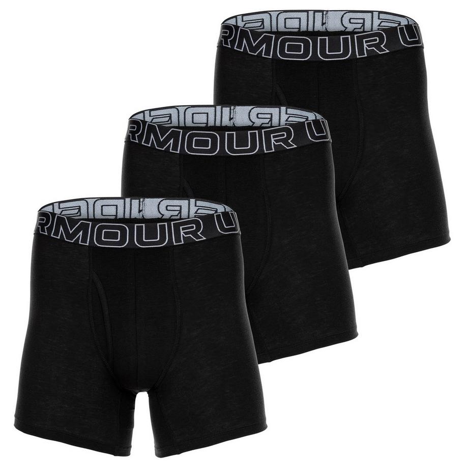 Boxer -UA PERFORMANCE COTTON - SOLID 6 IN 3PK