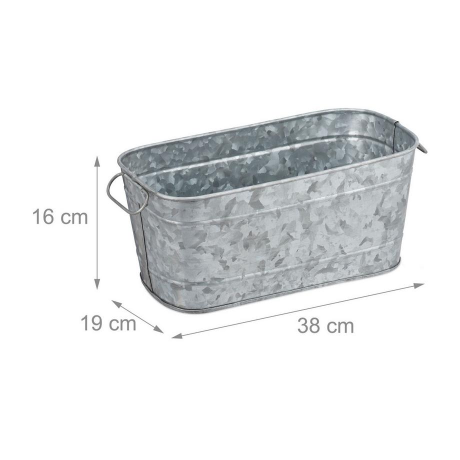 B2X Fioriera in metallo  