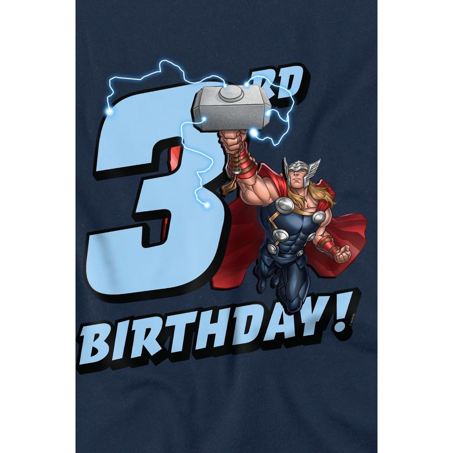 THOR  TShirt  3 Geburtstag 