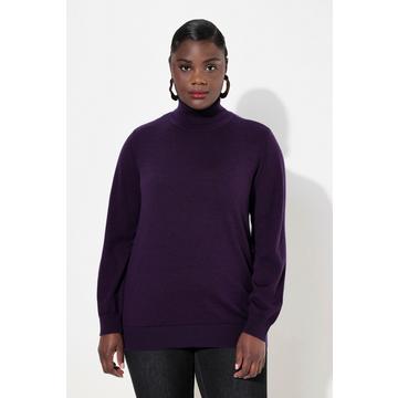 Maglione dolcevita classico con maniche lunghe