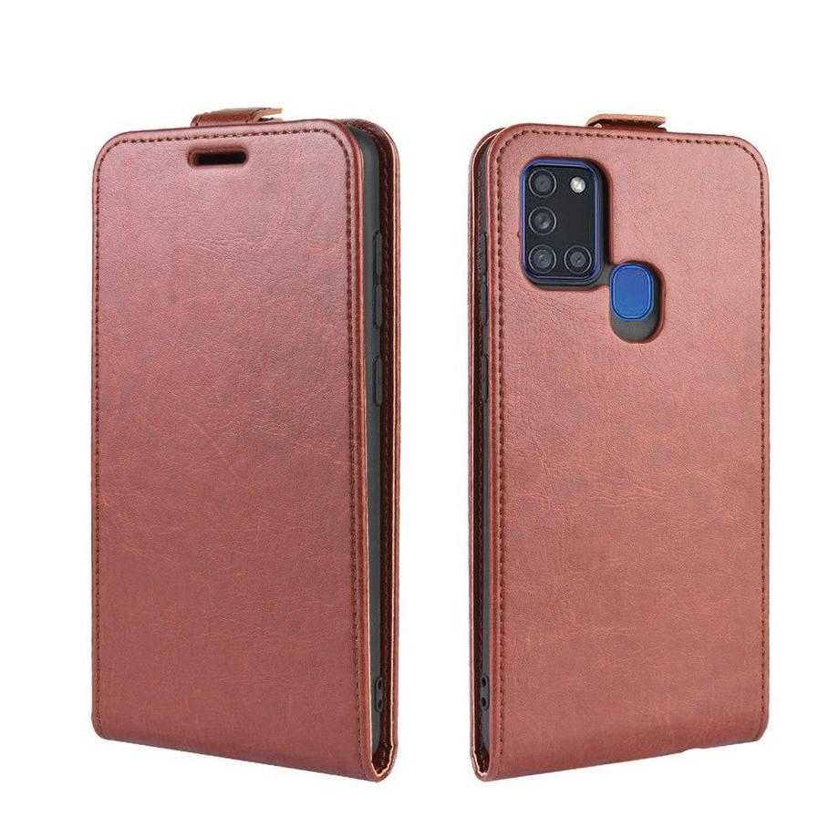 Cover-Discount  Galaxy A21s - Klassisches Flip Case Vertikal 