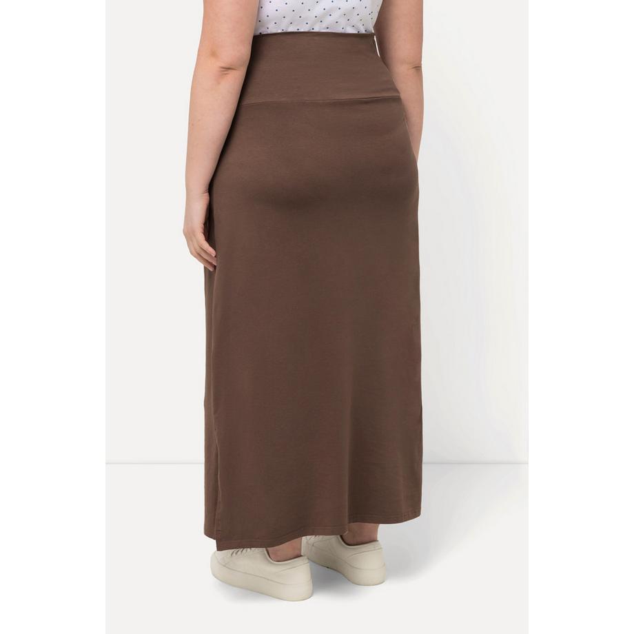 Ulla Popken Gonna Bellieva Maternità Jersey con Ampia Fascia Elastica  