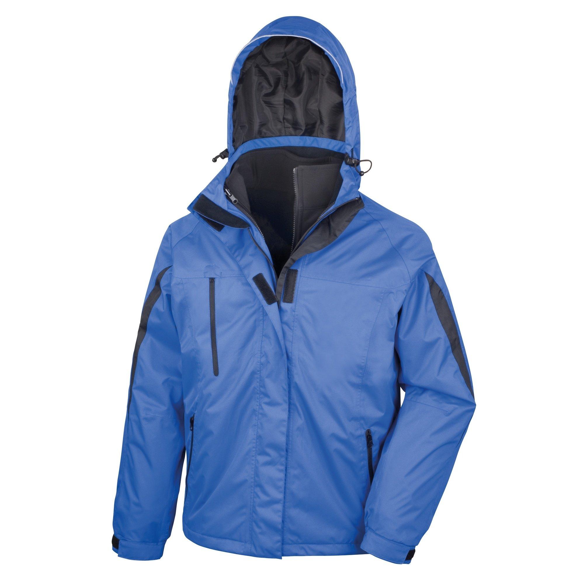 Image of Journey 3in1 Softshell Jacke Mit Kapuze, Wasserfest Herren Königsblau 3XL