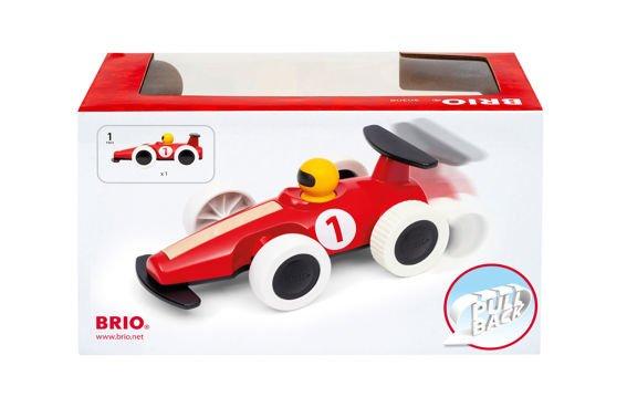 BRIO  Rennwagen mit Rückziehmotor 