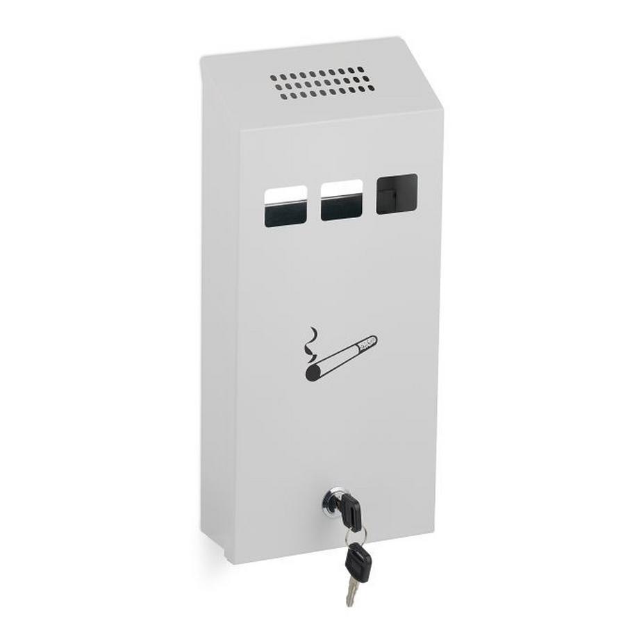 Posacenere con parete bianca