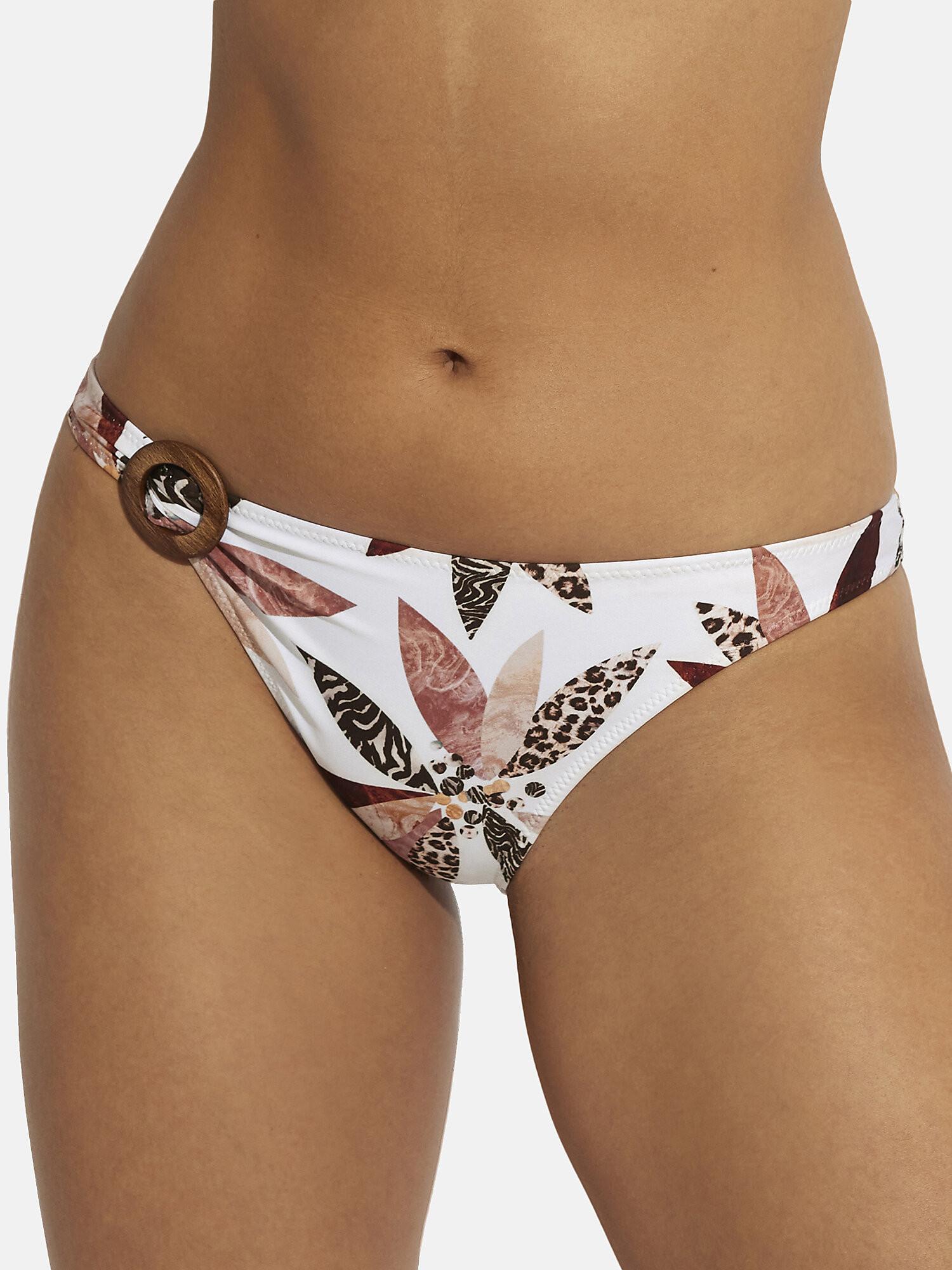 Image of Bikinistrümpfe Badehose Mit Niedriger Taille Jamaica Unisex Weiss M