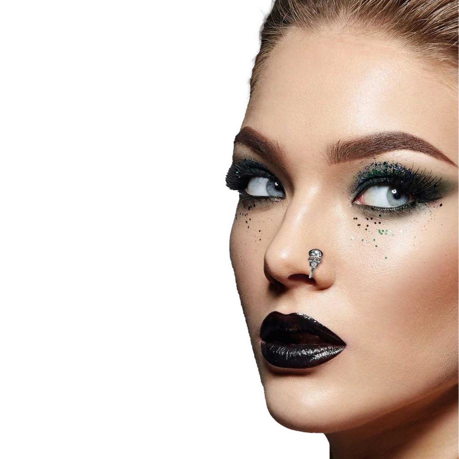 Fiestas Guirca  TotenkopfNasenring 