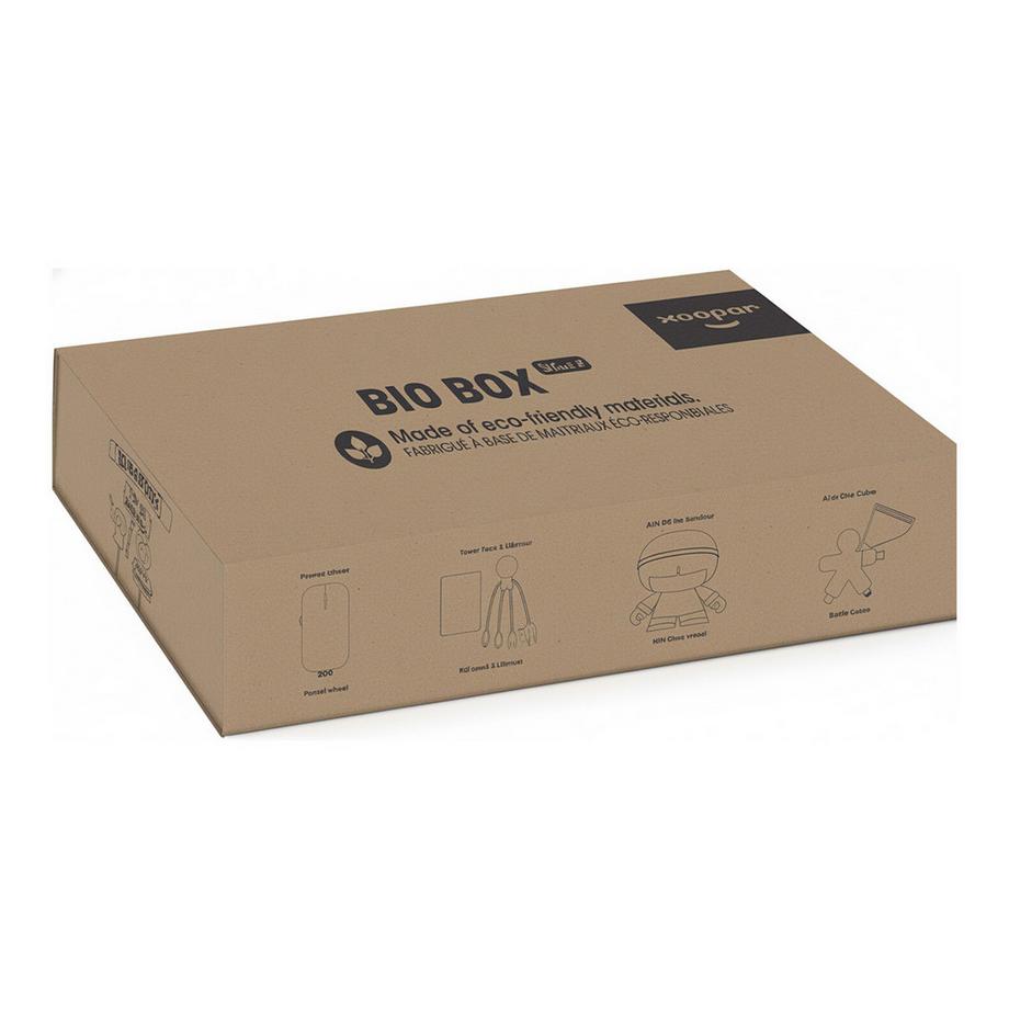 Xoopar  Caricatore + cavo USB A+C/micro USB+ USB C+ Lightning 