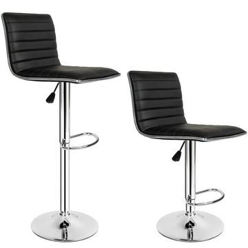 Lot de 2 tabourets de bar JOHANNES