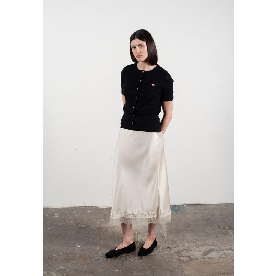 Studio Cashmere8 Frida 6 Cardigan Col Rond Manches Courtes  