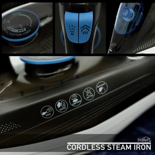 STARLYF Cordless Steam Iron-Kabelloses Dampfbügeleisen  