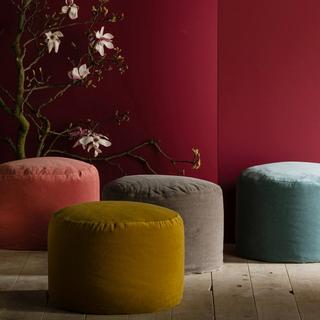 La Redoute Intérieurs Pouf velours Velvet  