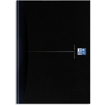 OXFORD Office-Notizbuch A4 100104227 schwarz, kariert 5mm 96 Blatt