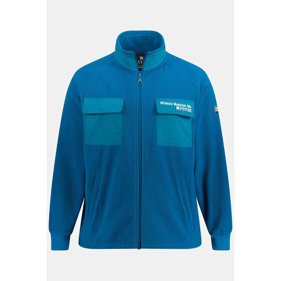 JP1880 Veste Polaire Outdoor Col Montant Poches Poitrine  