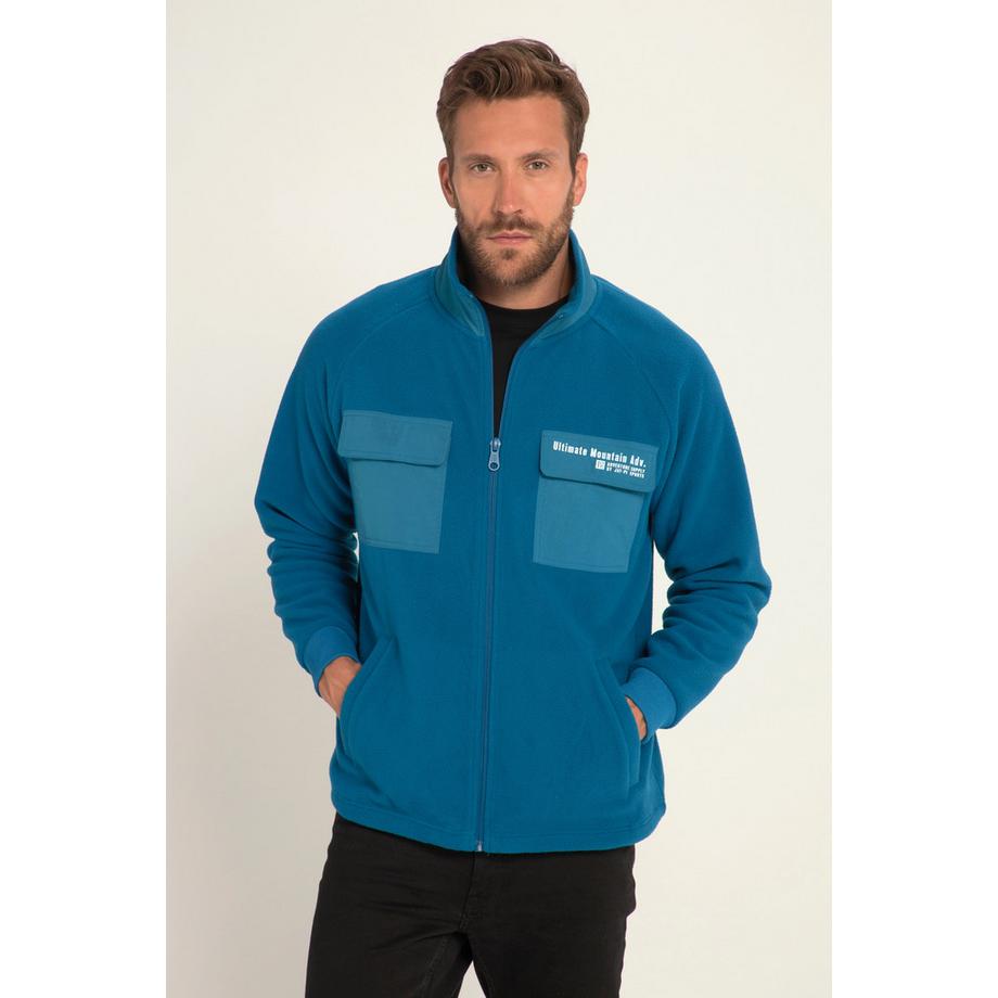 JP1880 Veste Polaire Outdoor Col Montant Poches Poitrine  
