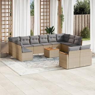 VidaXL Garten sofagarnitur poly-rattan  