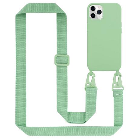 Cadorabo  Chaîne de téléphone portable compatible avec Apple iPhone 11 PRO MAX - Coque de protection en silicone avec cordelette réglable 