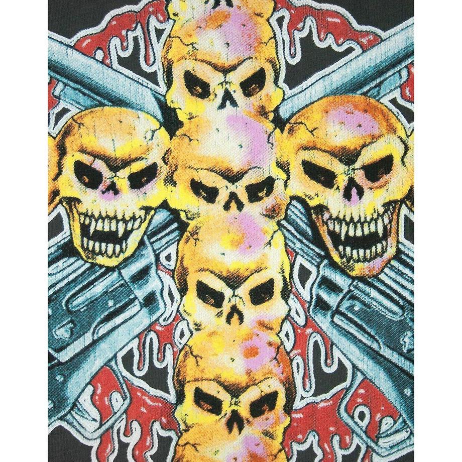 Amplified Guns N Roses Totenkopf Kreuz T-Shirt  