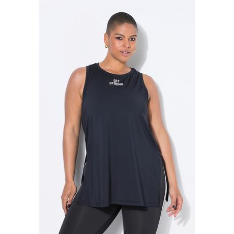 Studio Untold Statement Print Tank Top Seitenschlitze  