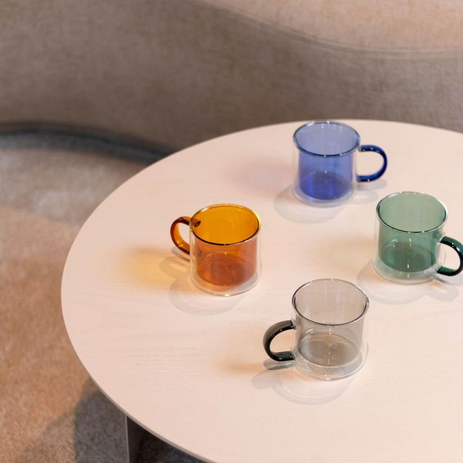 ONA Ensemble de tasses universelles  Liv à double paroi  