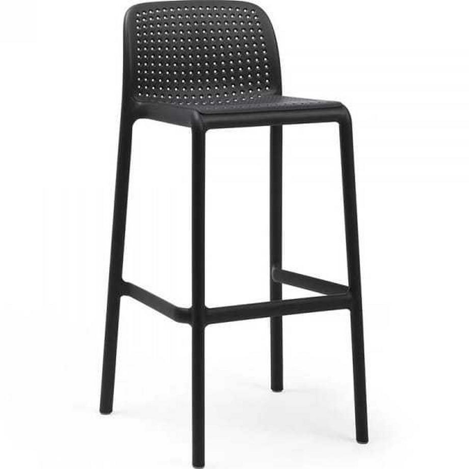 Tabouret de bar de jardin Lido anthracite