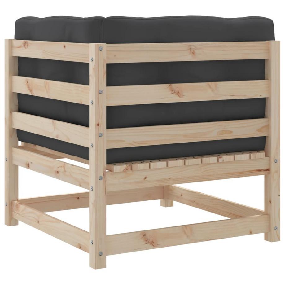 VidaXL set divano da giardino Legno di pino  
