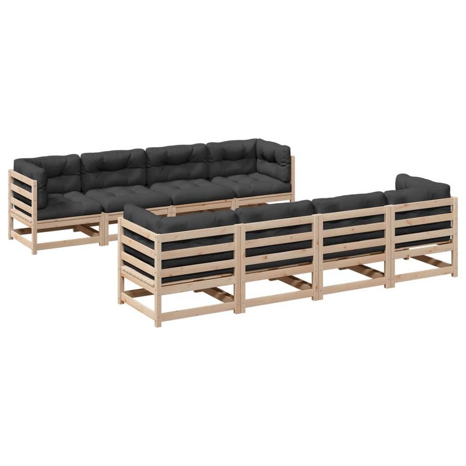 set divano da giardino Legno di pino