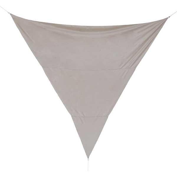 Image of Sonnensegel dreieckig taupe 500x500 Sonnensegel dreieckig taupe 500x500