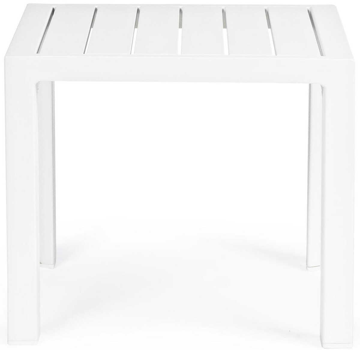 mutoni Jardin Table d&#039;appoint Cruise 40x40 blanc GK50  