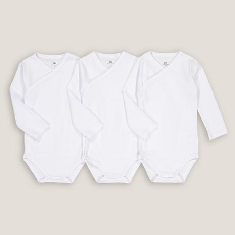 La Redoute Collections  3er-Pack Erstlings-Bodys 