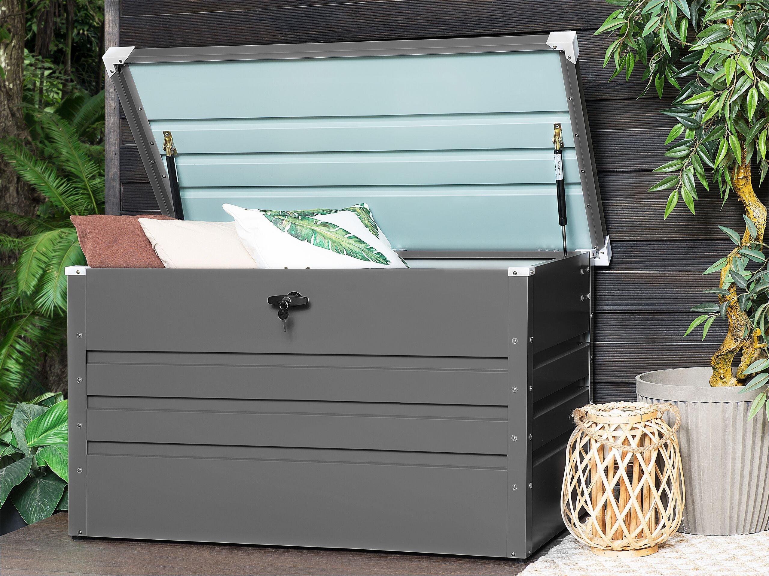 Beliani Coffre de rangement en Acier CEBROSA  