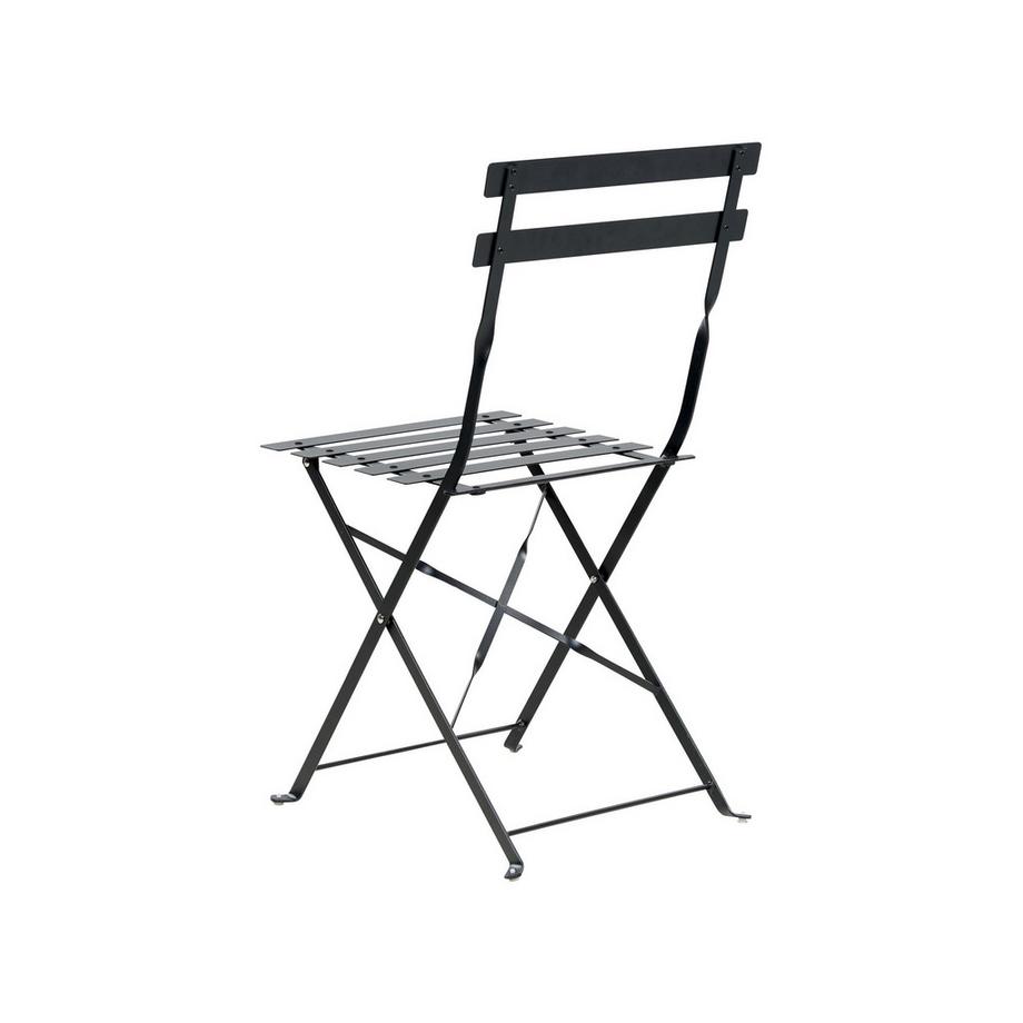 Beliani Set bistrot en Acciaio Moderno FIORI  