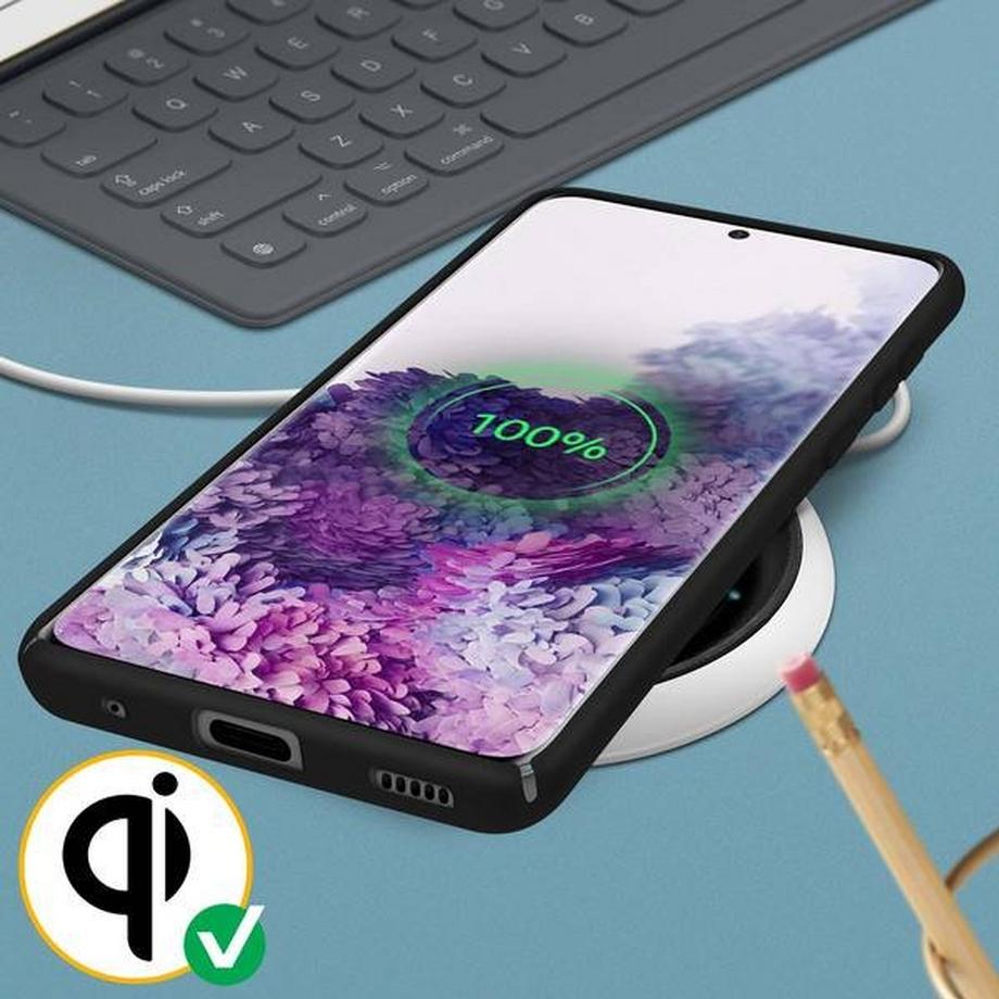 Avizar  Soft Hülle Galaxy S20 Plus Schwarz 