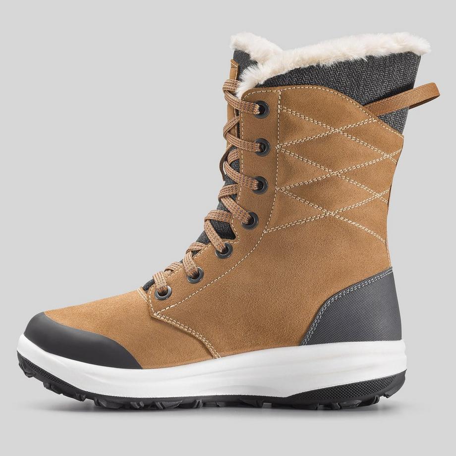 QUECHUA SH500 X-Warm Chaussures de randonnée d'hiver hautes imperméables pour femme  