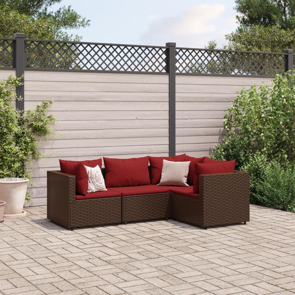 VidaXL Garten lounge set poly-rattan  