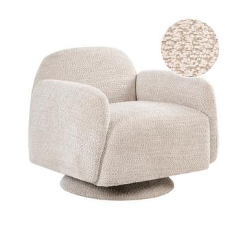 Fauteuil pivotant en Tissu Moderne AAPUA