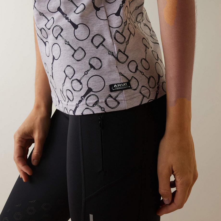 Ariat T-Shirt Imprimé Snaffle  