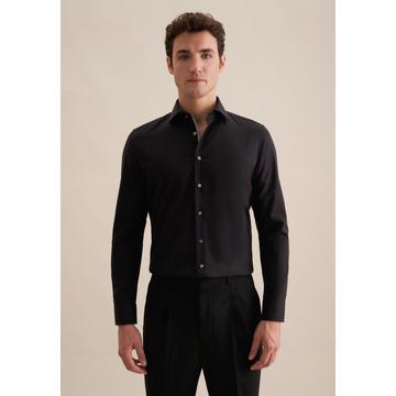 Business Hemd Slim Fit Langarm Uni